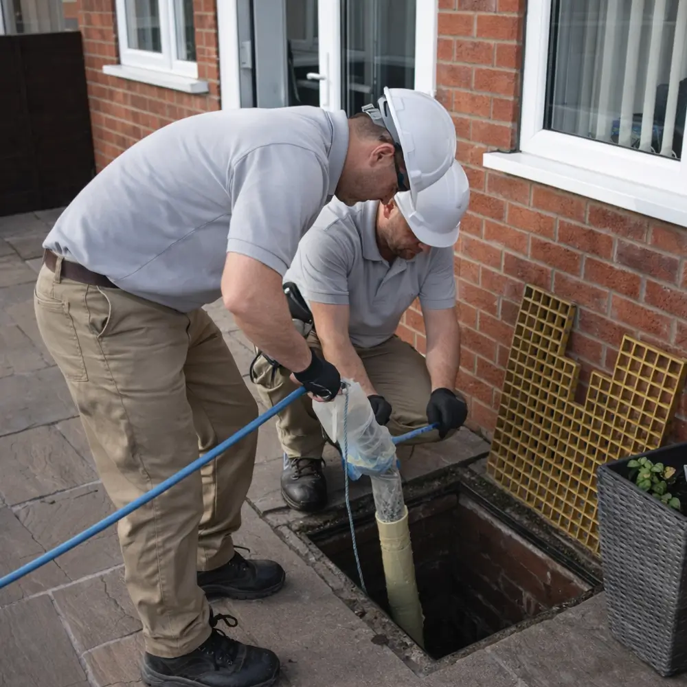 Blocked drain repair service in Kilburn